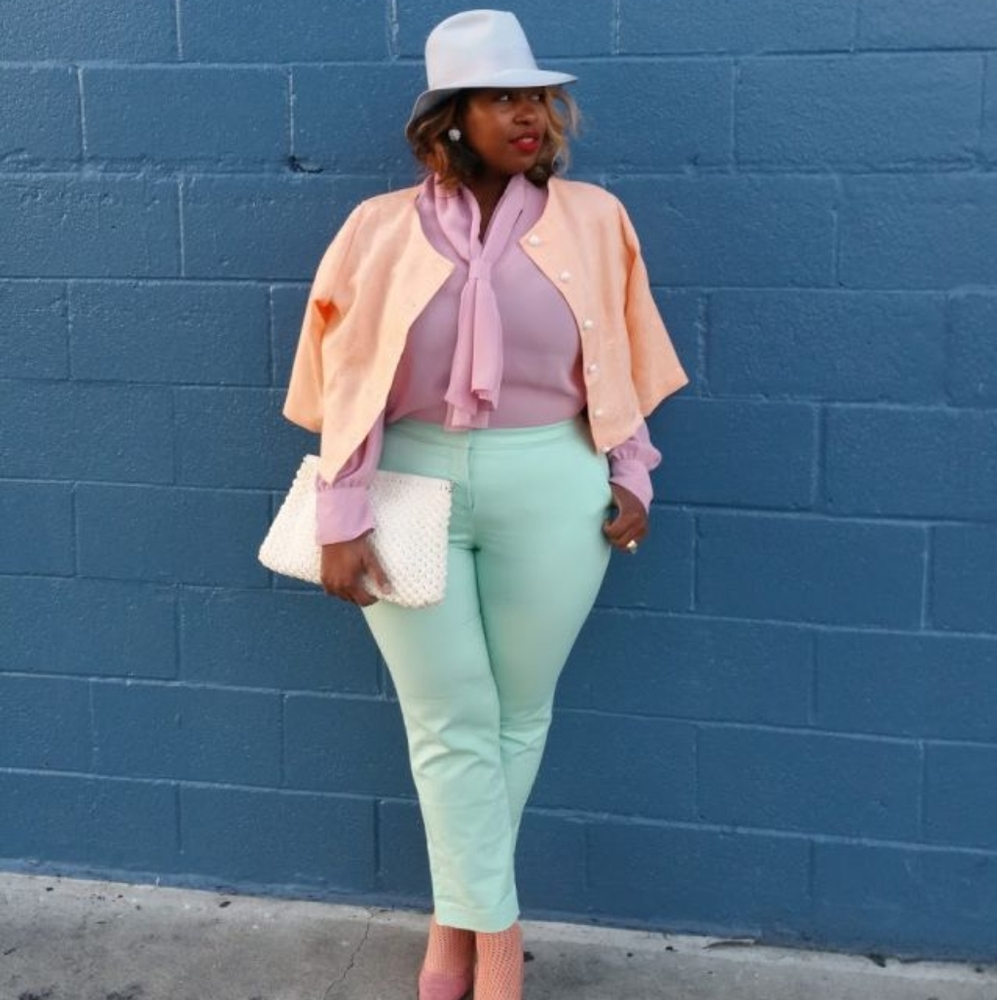 Summer Mint Jeggings (plus size)